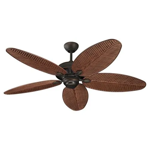 Visual Comfort - Cruise Ceiling Fan - Roman Bronze - Brown - 5 Blades