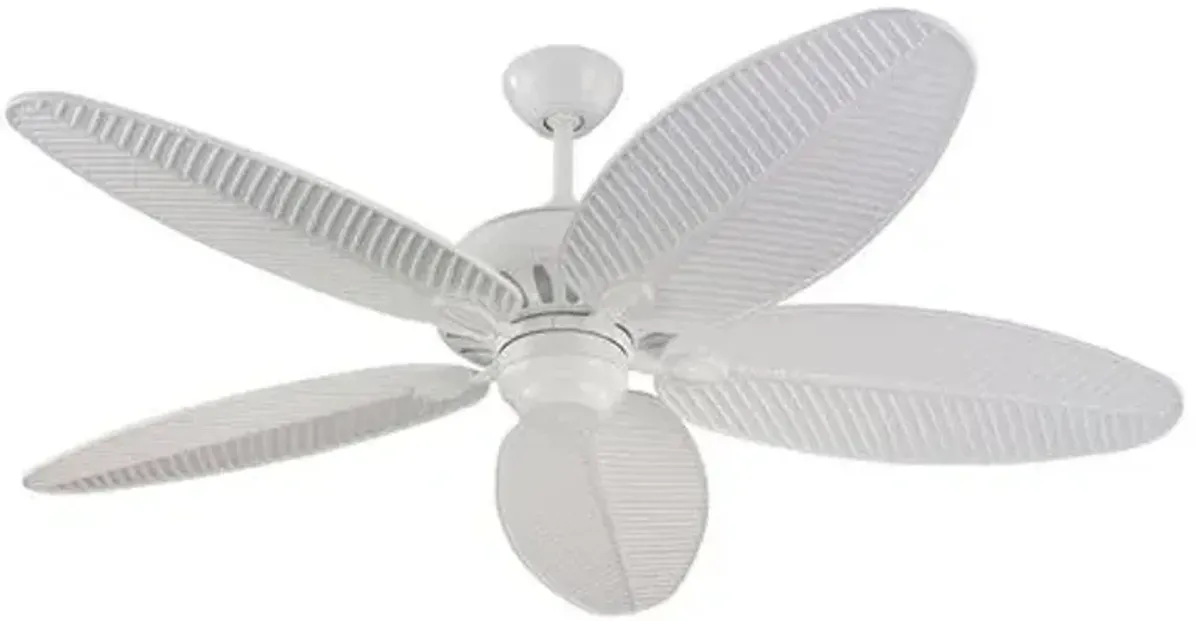 Visual Comfort - Cruise Ceiling Fan - White - 5 Blades