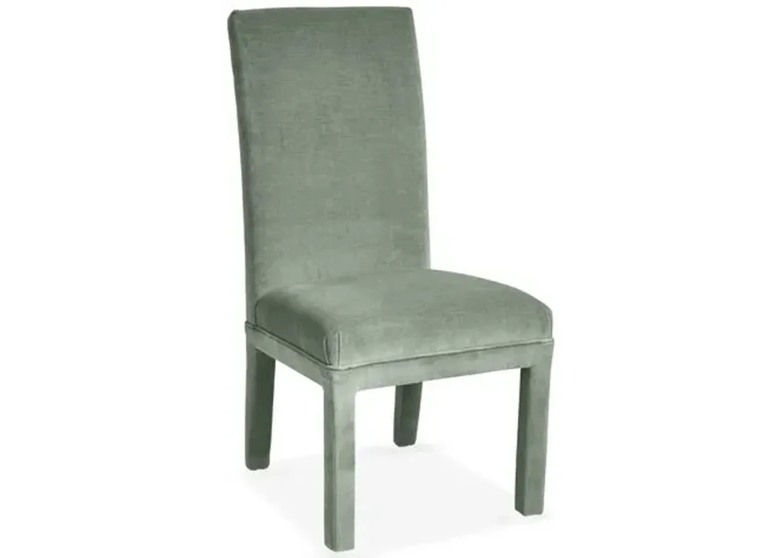 Monroe Side Chair - Velvet - Green