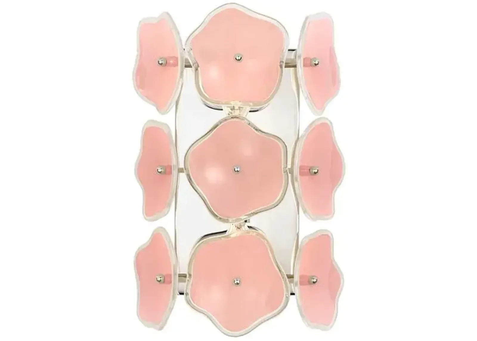 Visual Comfort - Leighton Small Sconce - Pink