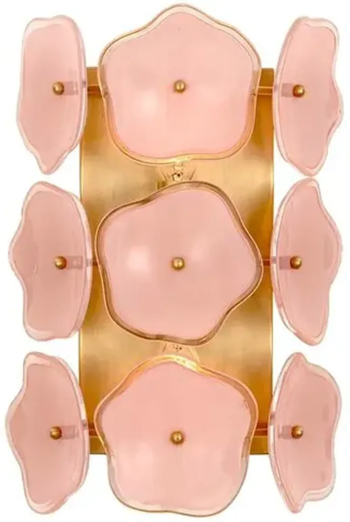 Visual Comfort - Leighton Small Sconce - Pink