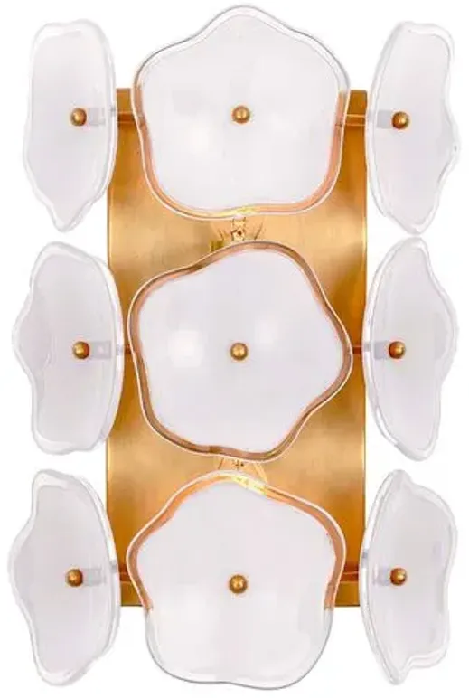 Visual Comfort - Leighton Small Sconce - Ivory