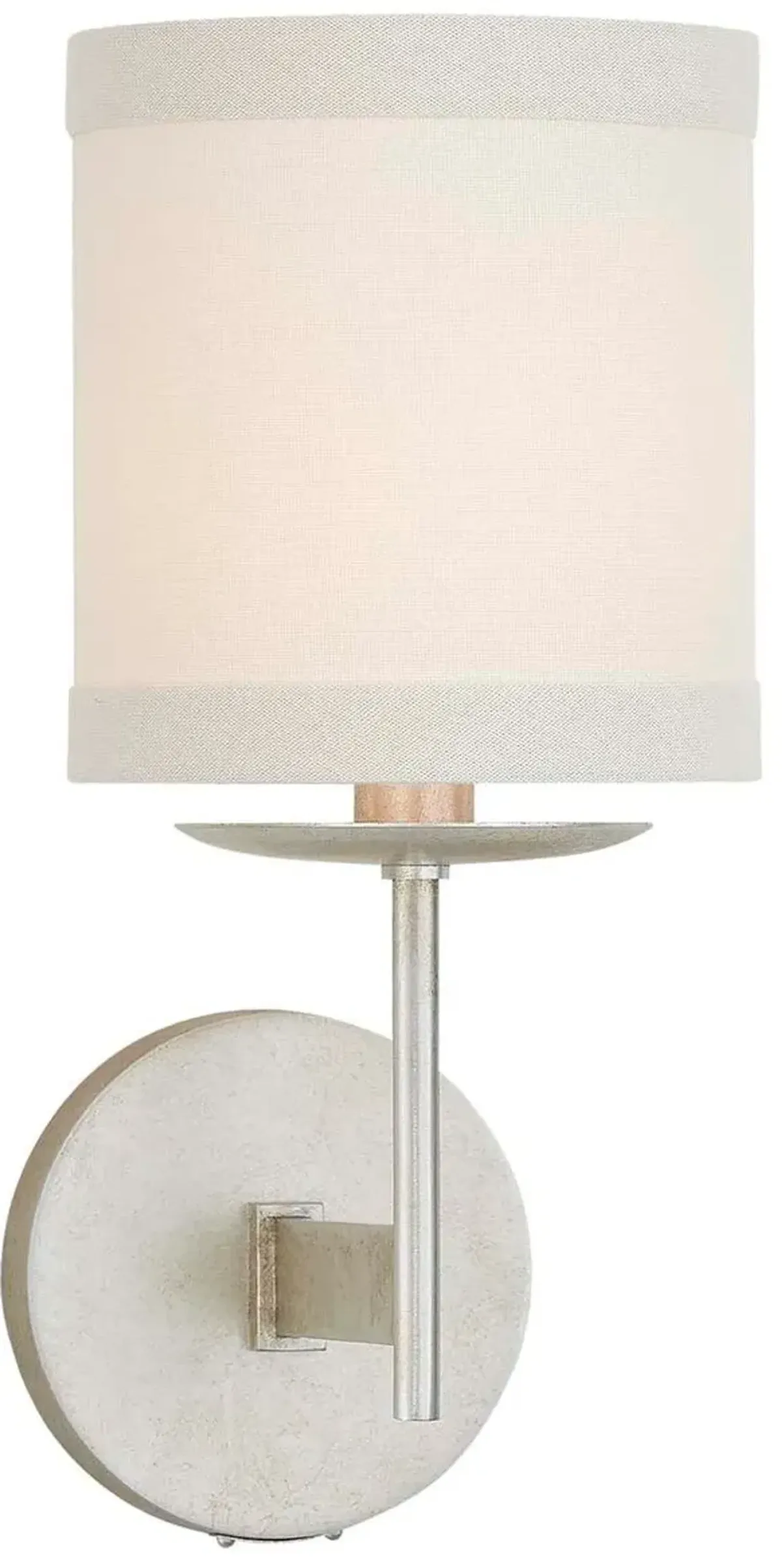 Visual Comfort - Walker Small Single Wall Sconce - Silver