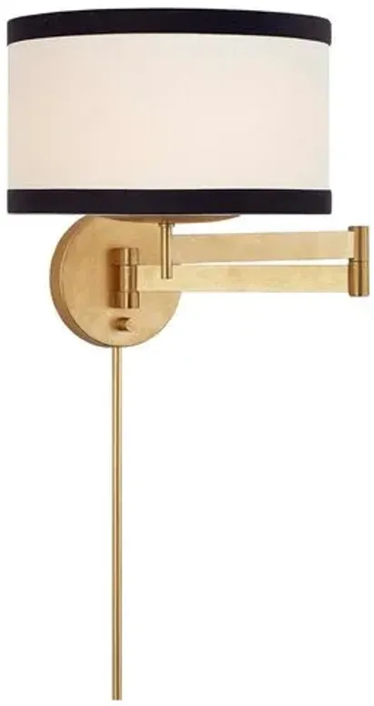 Visual Comfort - Walker Swing-Arm Sconce - Gold