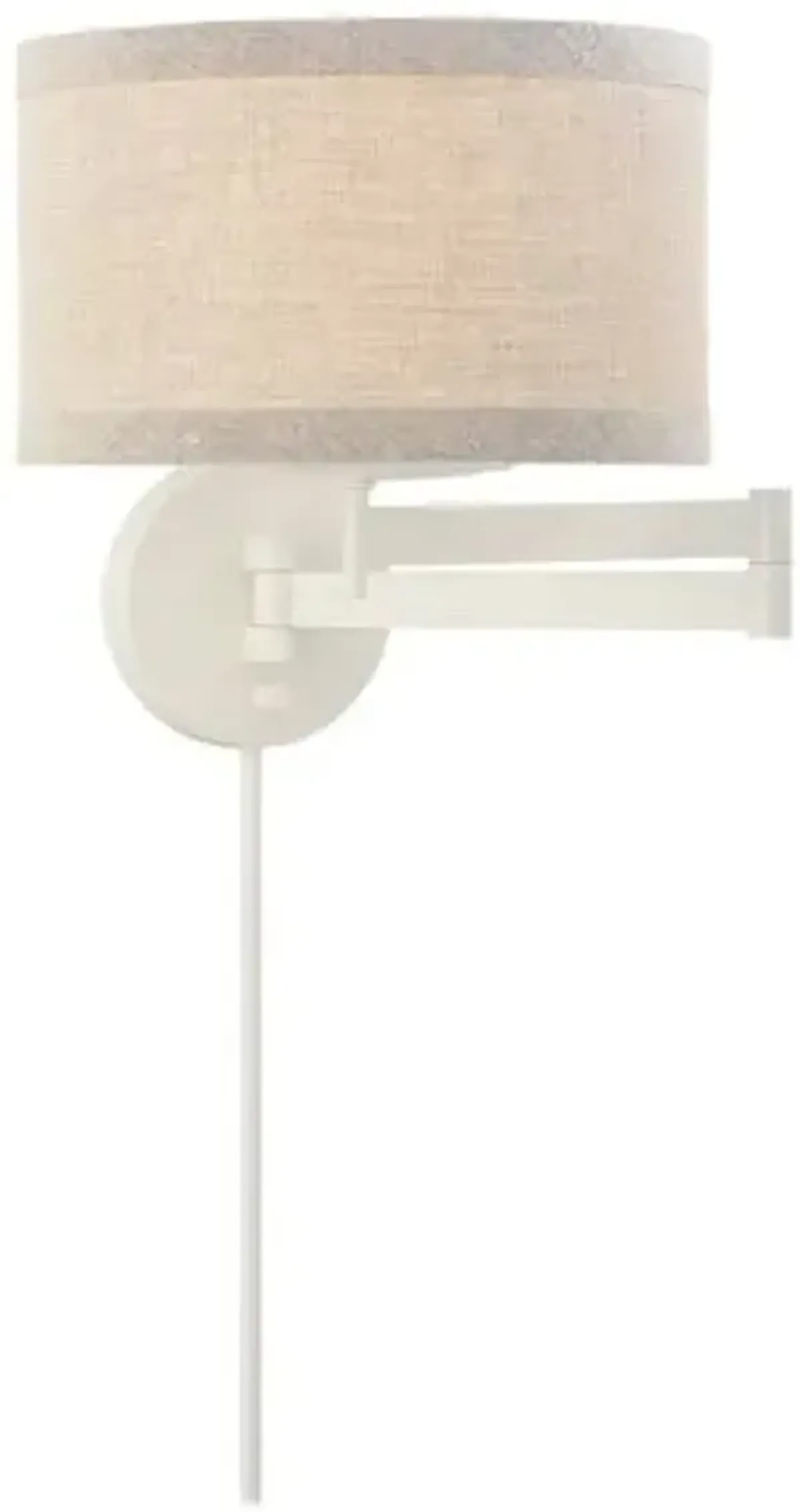 Visual Comfort - Walker Swing-Arm Sconce - Ivory