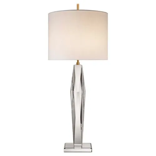 Visual Comfort - Castle Peak Narrow Table Lamp - Crystal