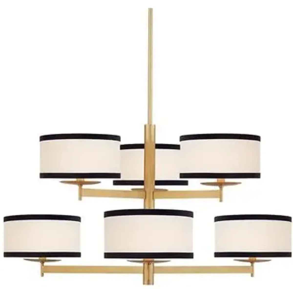 Visual Comfort - Walker Medium 2-Tier Chandelier - Gold