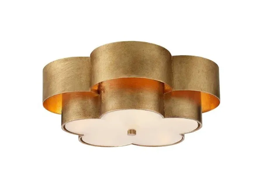 Visual Comfort - Arabelle Large Flush Mount - Gold