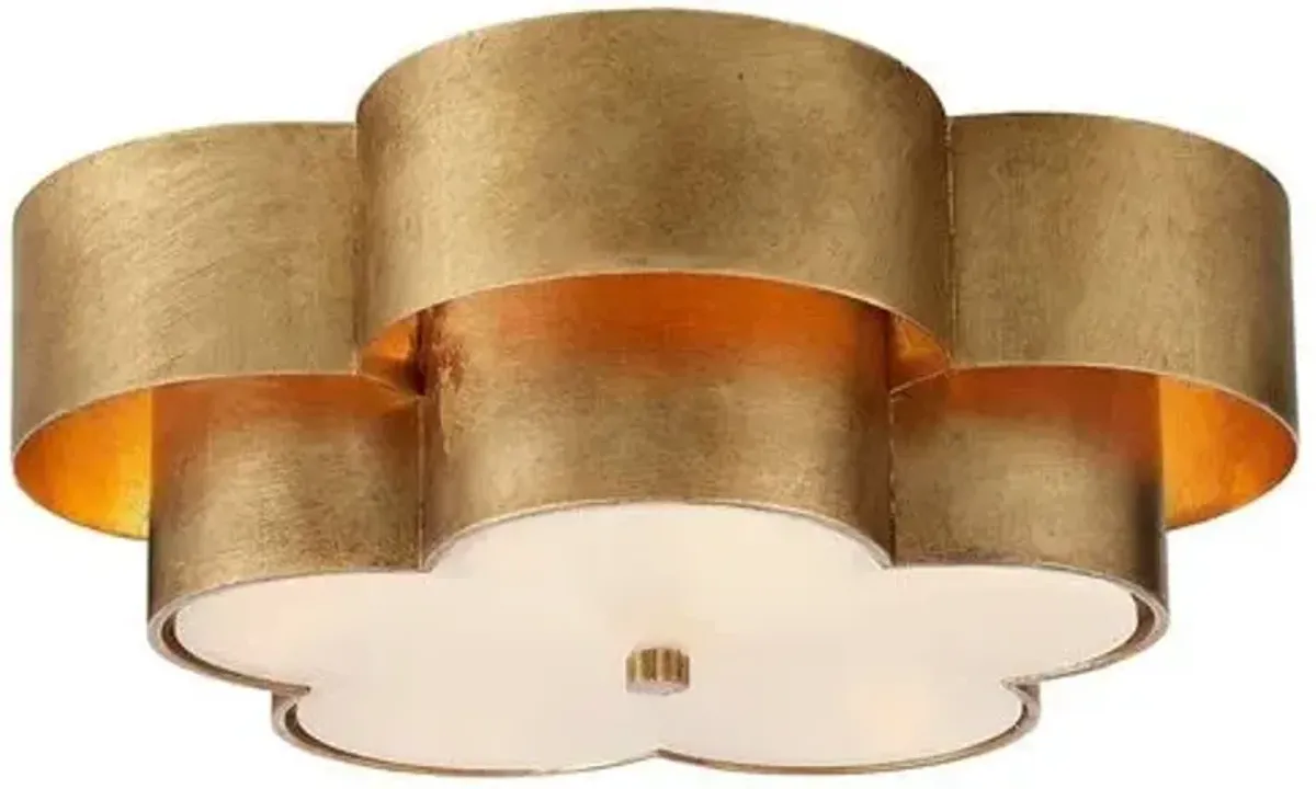 Visual Comfort - Arabelle Large Flush Mount - Gold