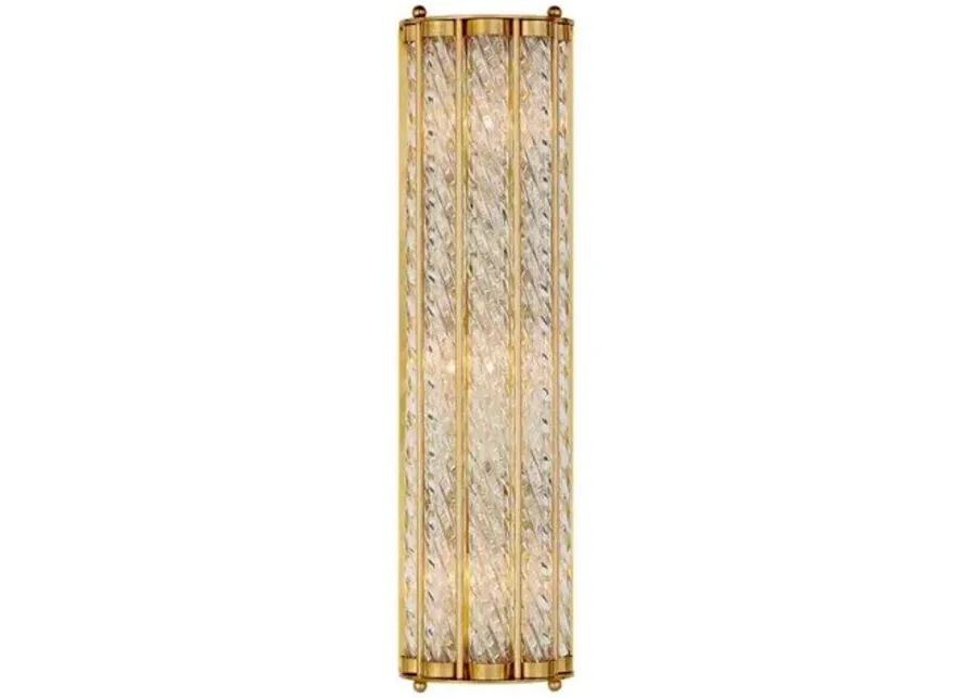 Visual Comfort - Eaton Linear Wall Sconce - Gold