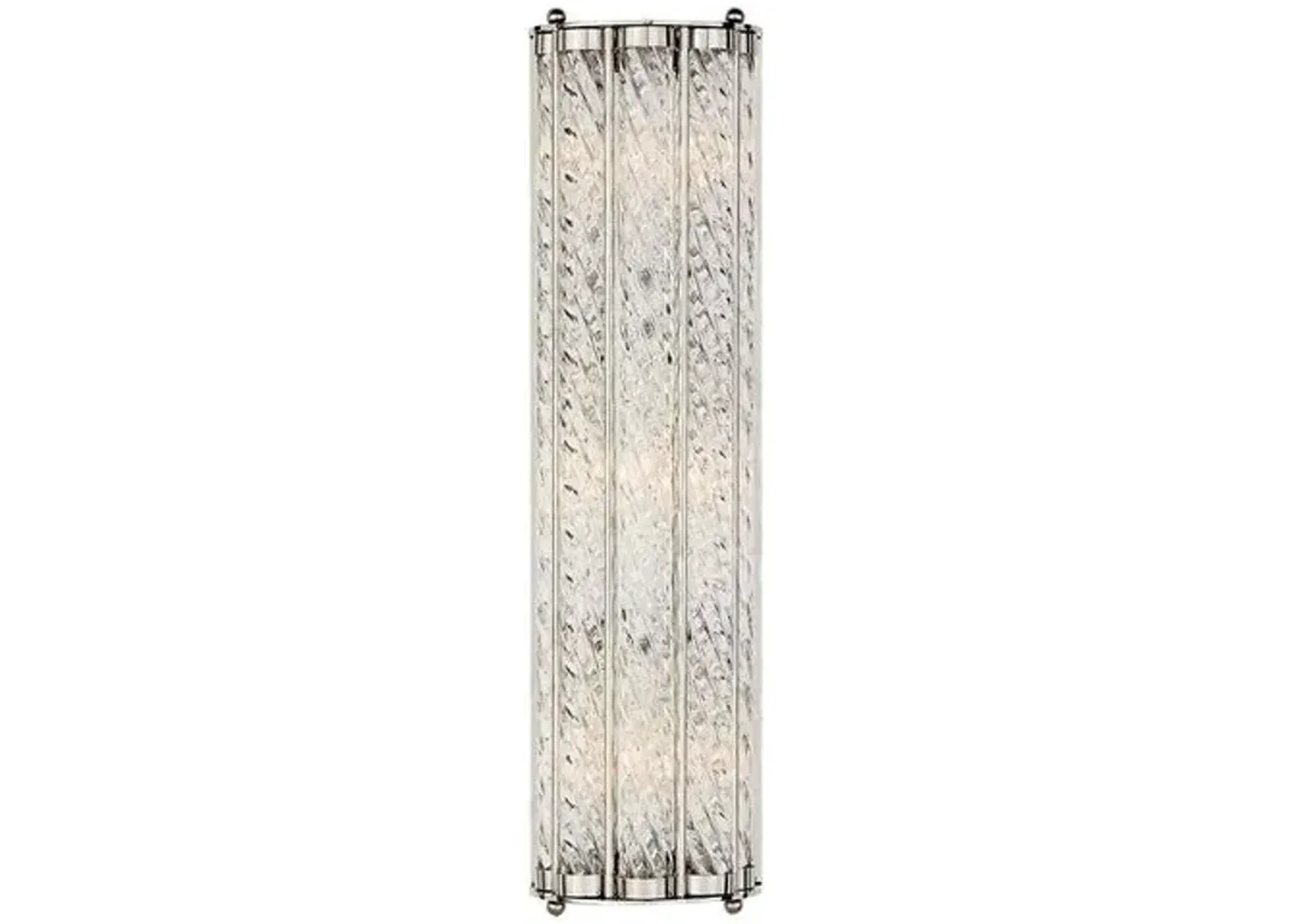 Visual Comfort - Eaton Linear Wall Sconce - Silver