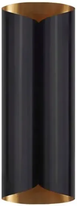 black/antiqued brass color