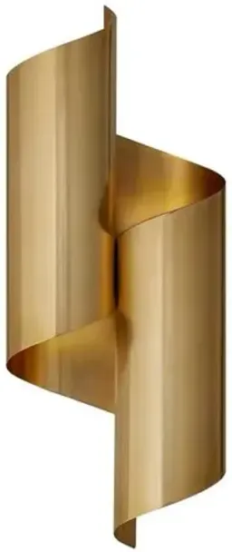 antiqued brass color