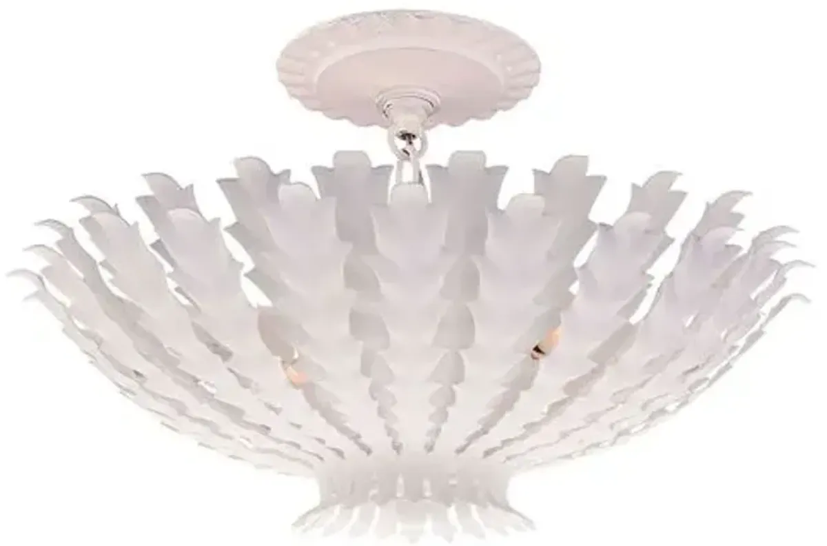 Visual Comfort - Hampton Mini Chandelier - White