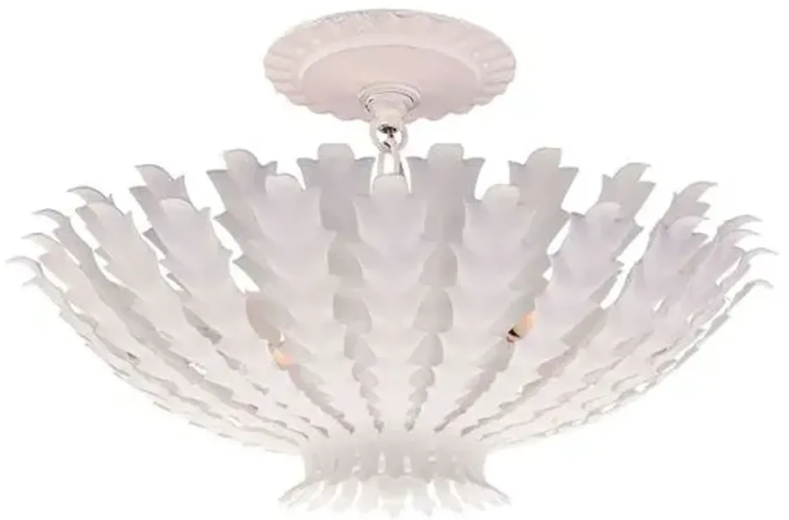 Visual Comfort - Hampton Small Chandelier - White