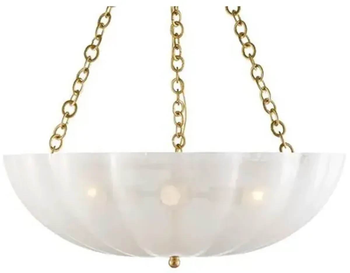 Visual Comfort - Rosehill Chandelier - White