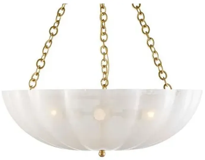 Visual Comfort - Rosehill Chandelier - White