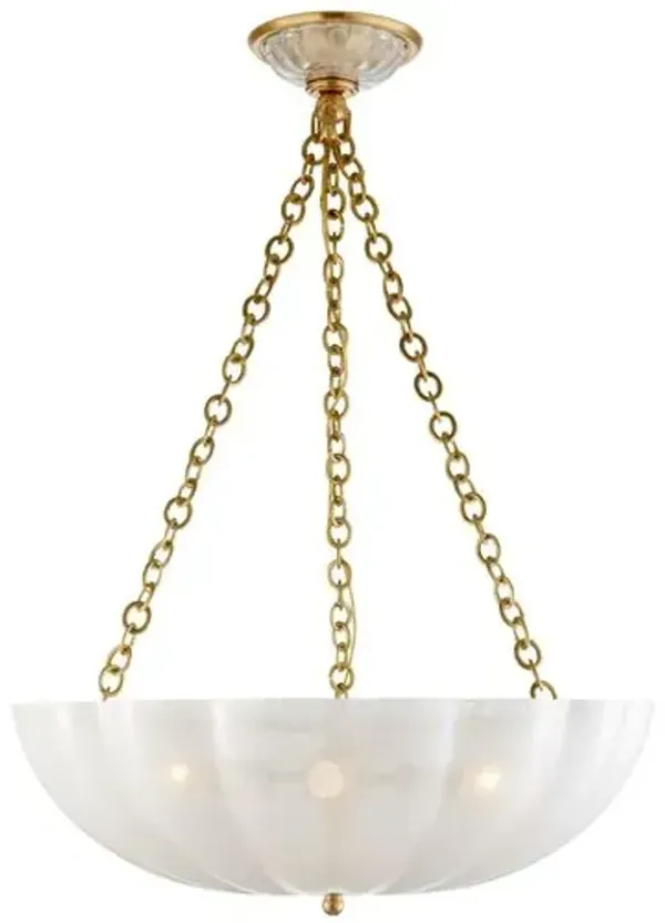 Visual Comfort - Rosehill Chandelier - White