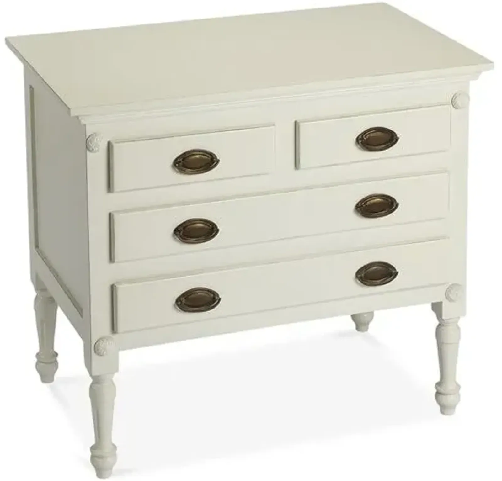 Serrano 4-Drawer Chest - White