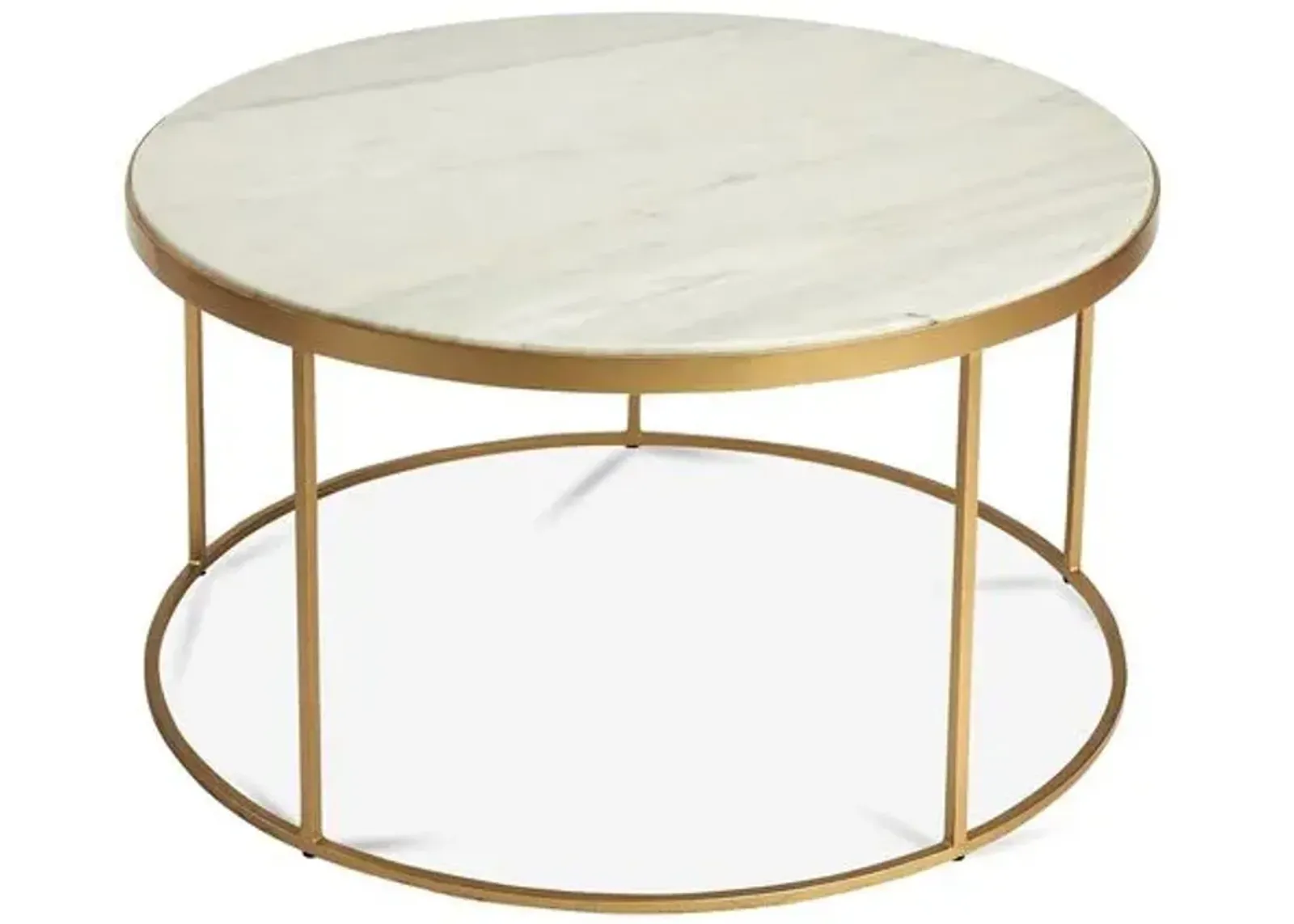 Baskin Coffee Table - Ivory