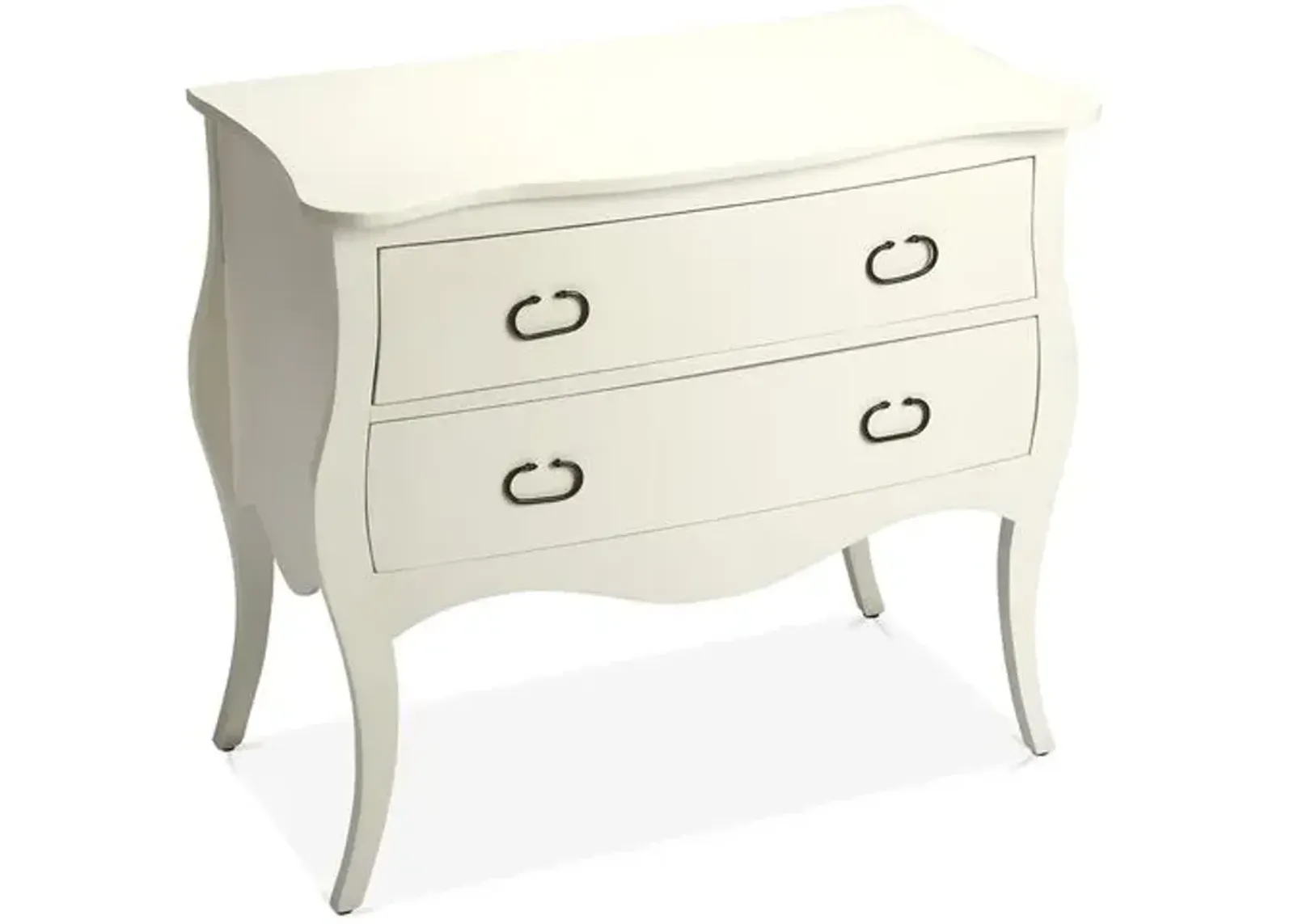 Emily 2-Drawer Dresser/Chest - White