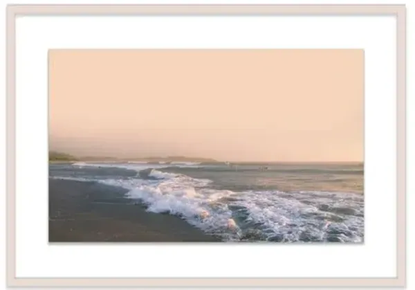 Christine Flynn - Sunset Surfing Photograph - Beige