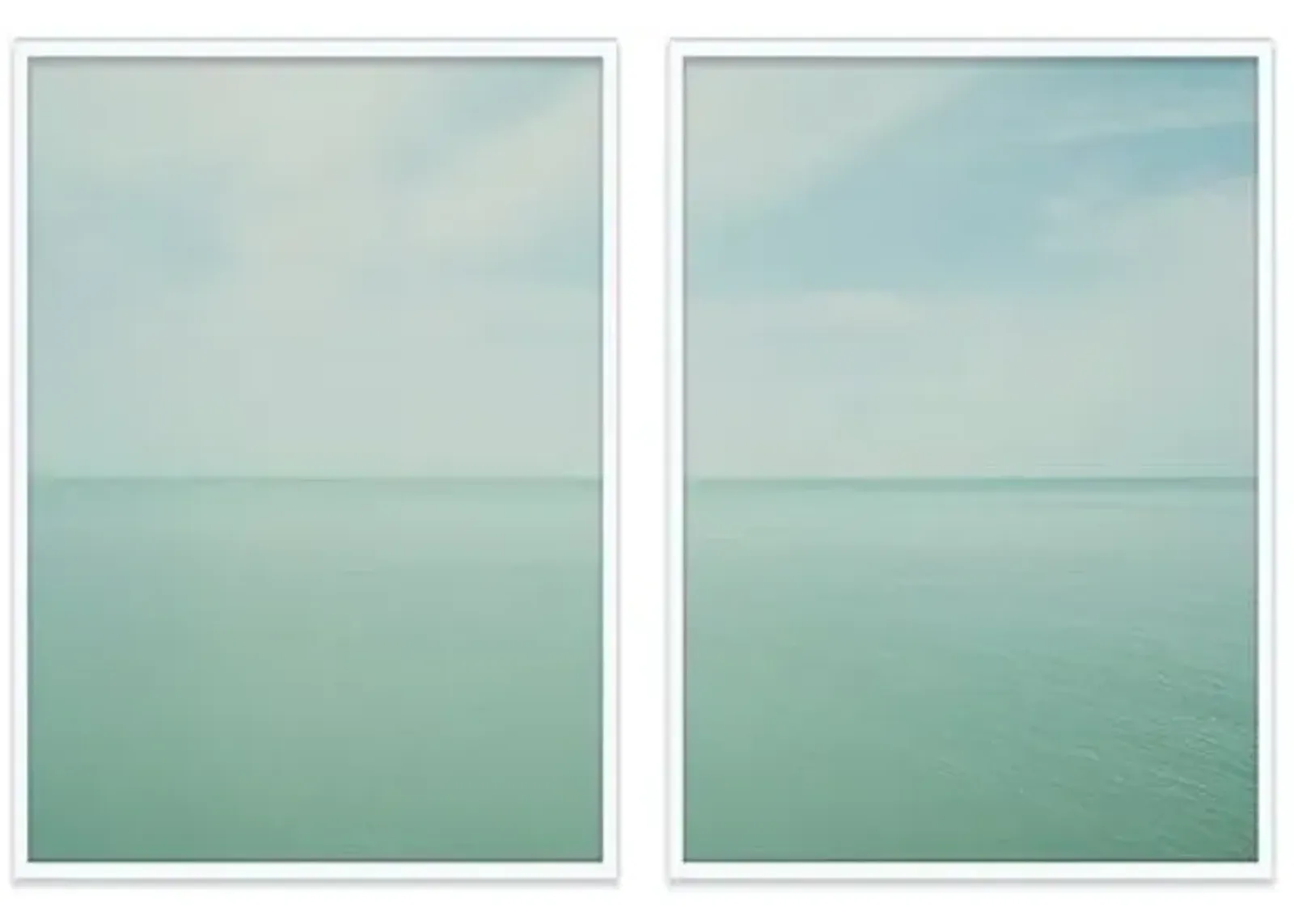 Christine Flynn - Lake Huron Diptych - Green