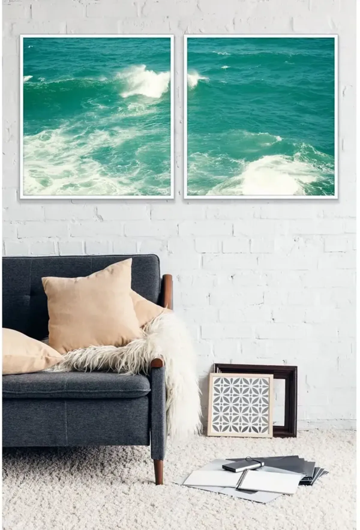 Christine Flynn, Ocean Diptych Photograph