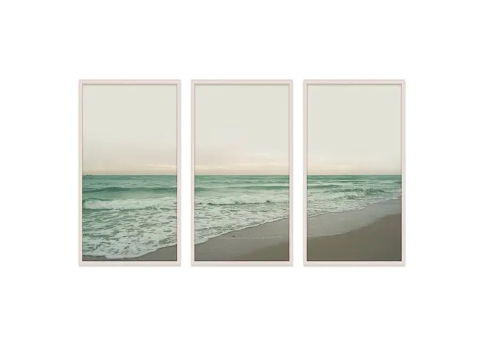 Christine Flynn - South Beach Triptych - Green