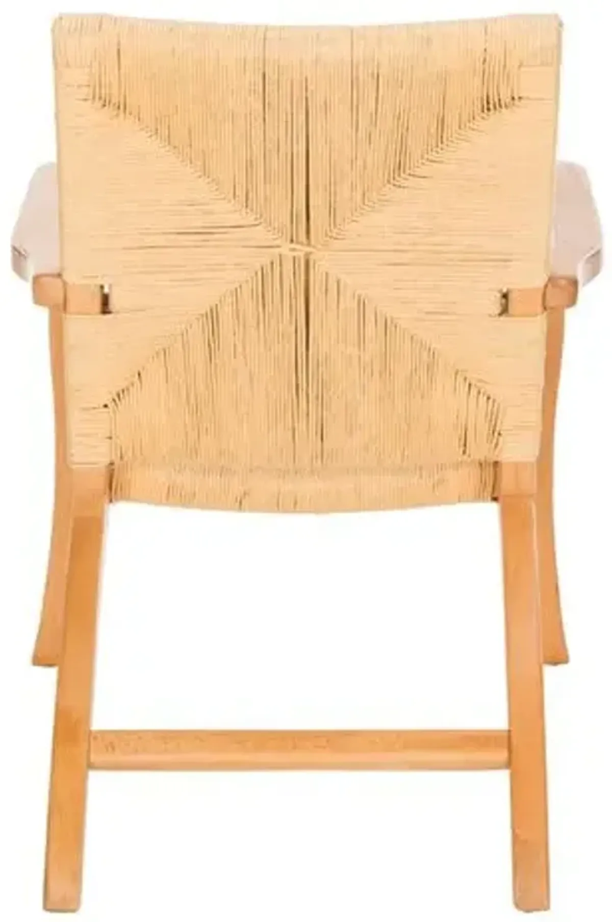 Bronn Woven Accent Chair - Natural - Beige, Comfortable, Durable