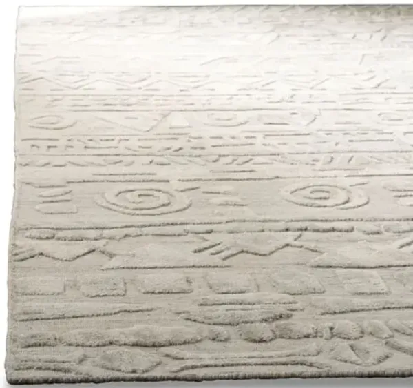 Elements Rug - Ivory - White - White
