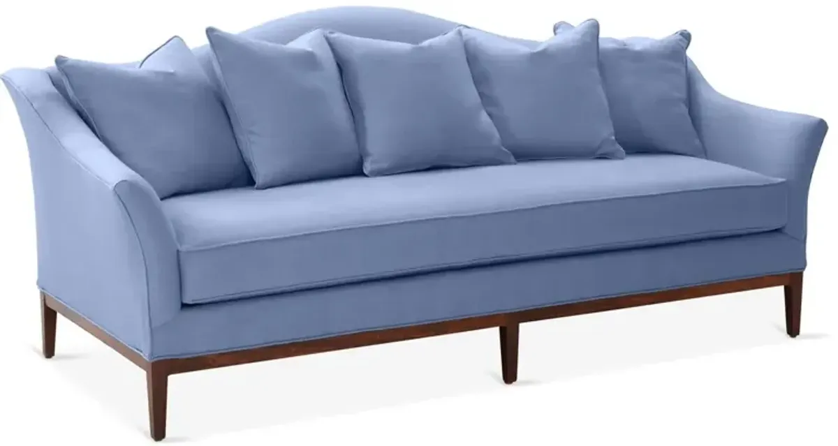 Eloise Camelback Sofa, Linen
