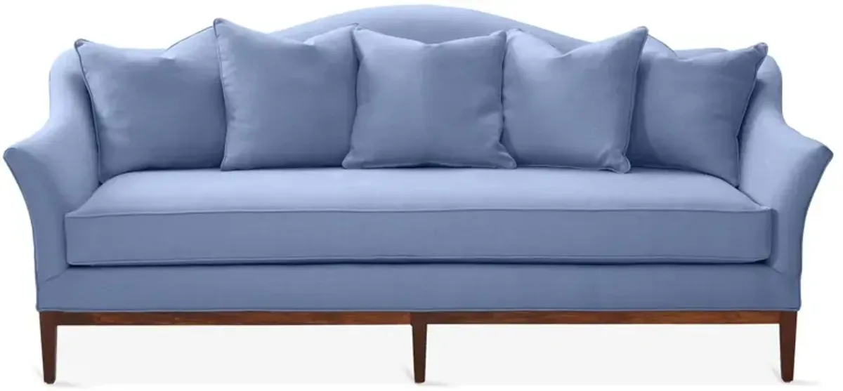 Eloise Camelback Sofa, Linen