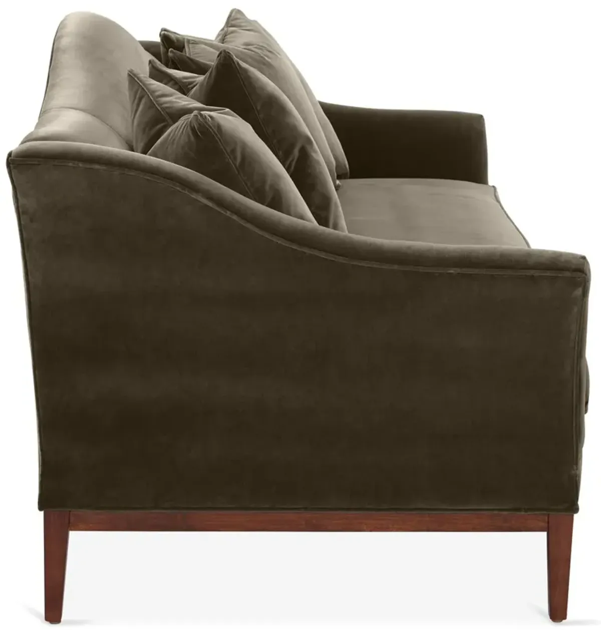 Eloise Camelback Sofa, Velvet