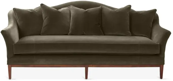 Eloise Camelback Sofa, Velvet