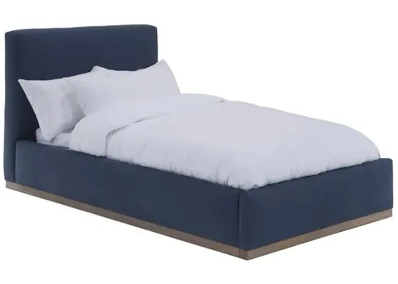 Dawn Kids' Bed - Indigo Linen - Community - Blue