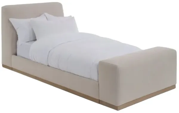 Nolen Kids' Bed, Oyster Linen