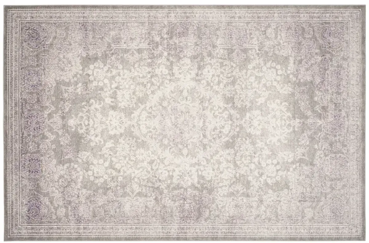 Marcelle Rug - Gray/Lavender - Purple - Purple