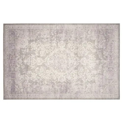 Marcelle Rug - Gray/Lavender - Purple - Purple