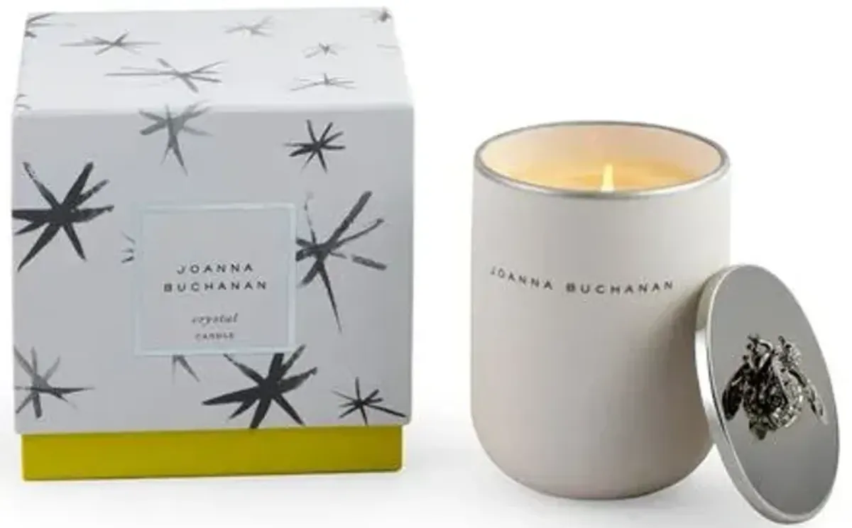 Crystal Candle - Floral Woods - Joanna Buchanan - Ivory