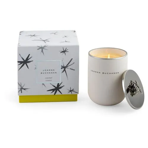 Crystal Candle - Floral Woods - Joanna Buchanan - Ivory