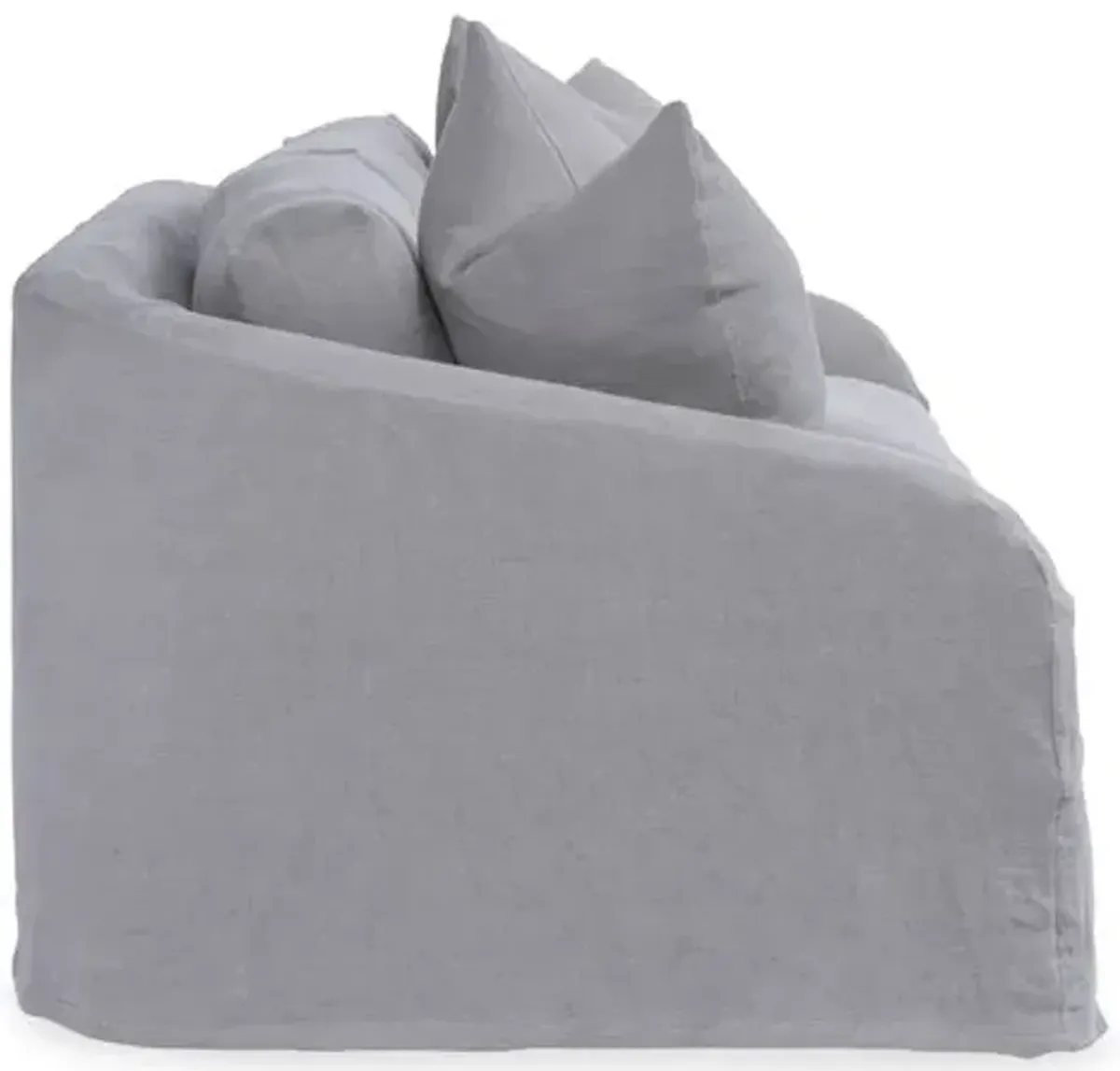 Reilly Slipcover Sofa - Light Gray Linen - Community