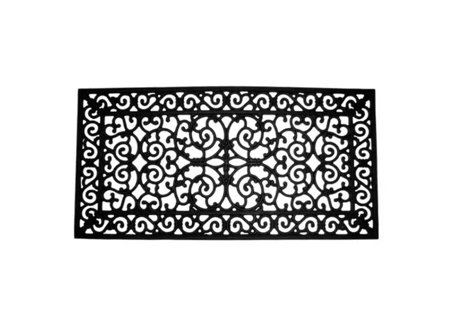 2'x4' Piazzo Doormat - Black