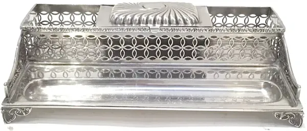 Sterling Silver Reticulated Inkwell - Vermilion Designs