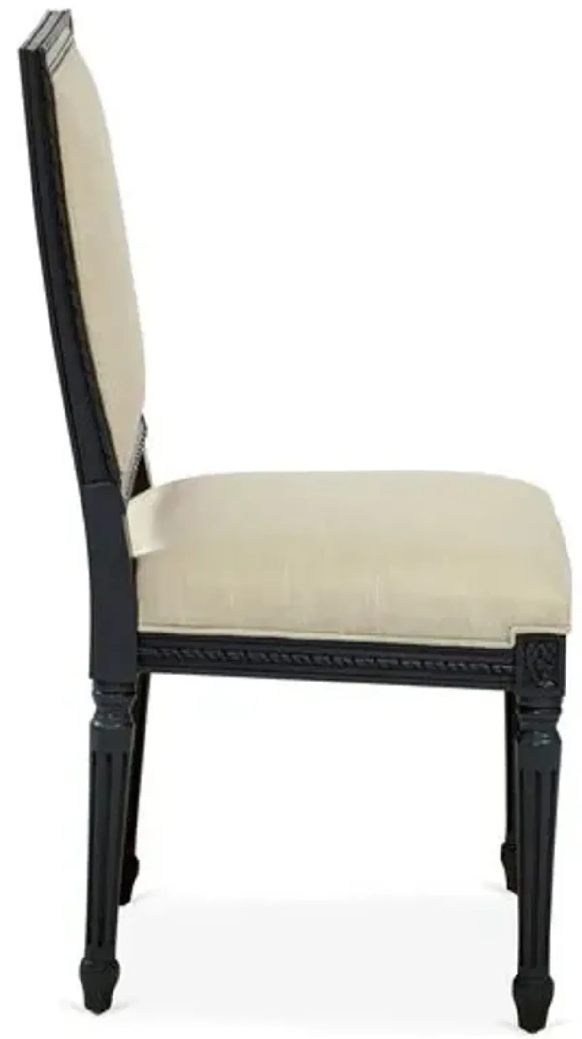 Exeter Side Chair - Ivory Crypton