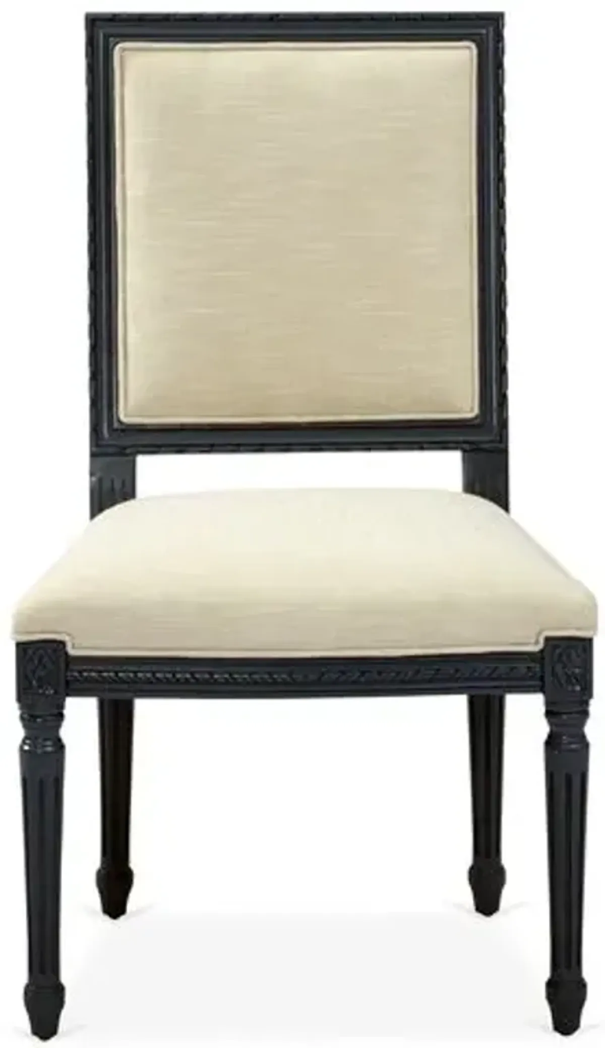 Exeter Side Chair - Ivory Crypton