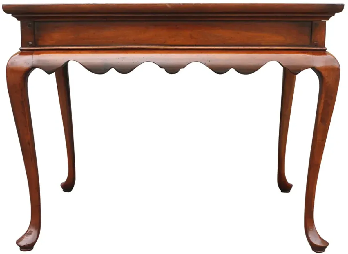 Queen Anne-Style Tea Table - Something Vintage - Brown