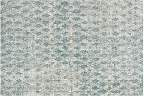 Huck Kids' Rug - Ivory/Blue - Blue