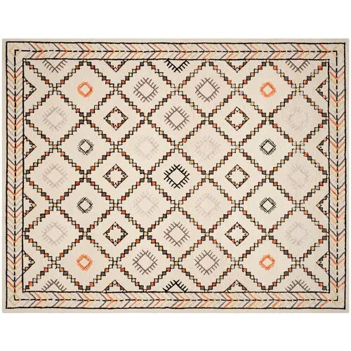 Izo Kids' Rug - Ivory - Ivory