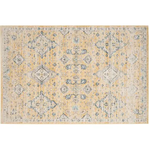 Anaa Rug - Gold/Ivory - Gold